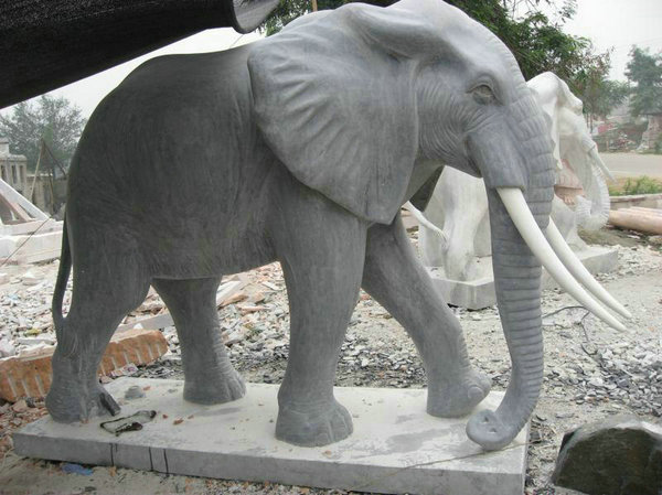 石雕大象 (7)